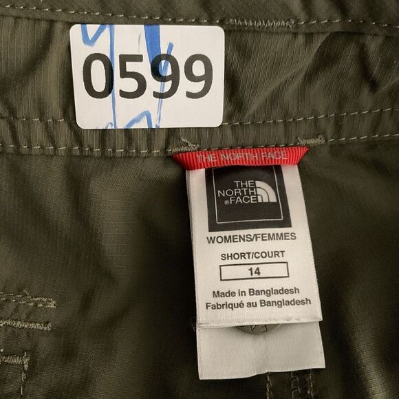 The North Face Womens 14 Olive Green Horizon Tempest Roll Up Hiking Pants Nylon@ - Picture 5 of 9